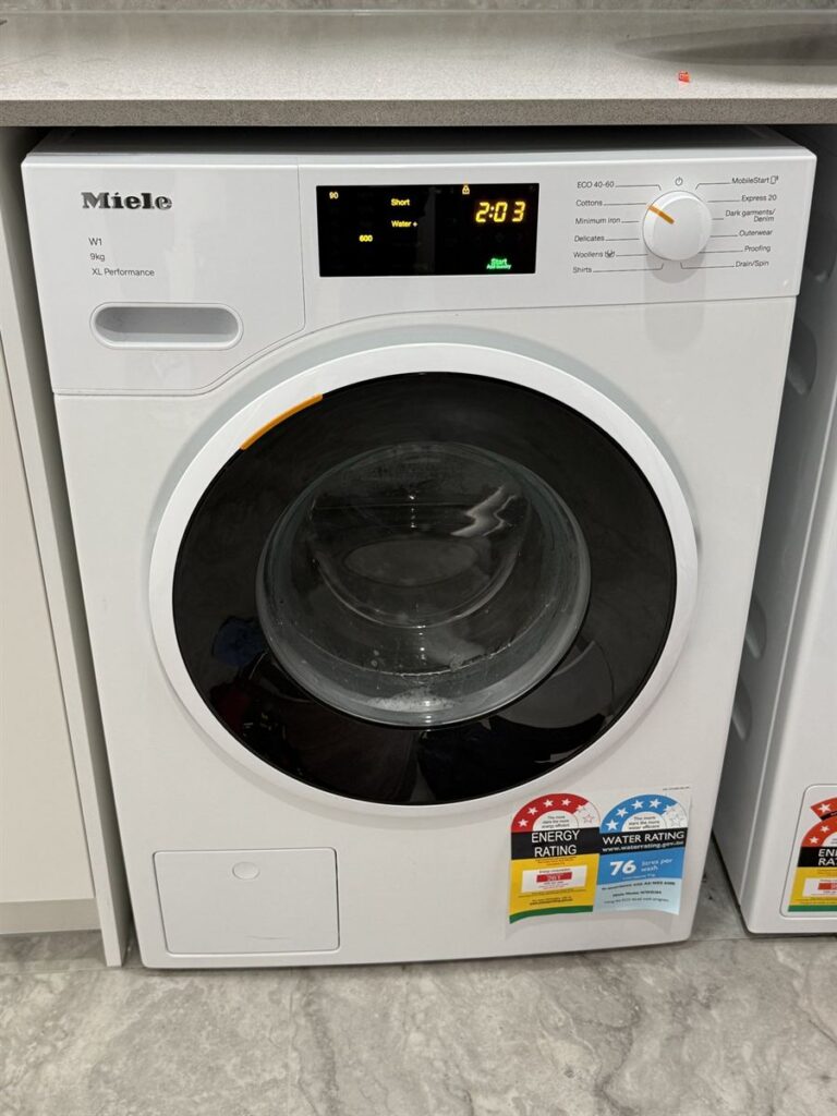 Miele washing machine working again after the F138 repair in Roxburgh Park